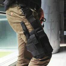 1PC Leg Holster For Pistol, Tactical Leg Bag, Leg Strap Bag. Suitable For Combat Simulation Games And Other Outdoor Activities. - Multicolor - View 7