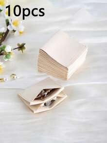 50/10/1pc Microfiber Velvet Bag Jewelry Presents Pouches For Necklace Christmas Wedding Gift Package Envelope Bags Small Gift Packaging For Children Birthday Favor Candy Pouches - CX-mGWS - View 15