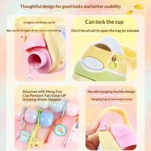 Contigo Stainless Steel Vacuum Insulated Water Bottle, Lockable Lid, Suitable For Children Going To School, Cute Design For Women - Cute Pet Space Station - View 4