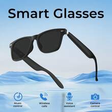 Unisex New Smart Glasses, Fashionable Multi-Function, Can Answer Calls, Control Photography, Play Music - Multicolor - View 1