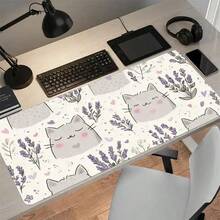 1pc Original Illustration Art Exhibition Themed Mouse Pad, Ox Year Theme Non-Slip Mouse Pad, Can Be Used As Desk Mat, Keyboard Mat, Non-Slip Rubber Base, Suitable For 6 Scenarios, NFT Digital Art Gallery, Bohemian Style, Blockchain Art Gallery, NFT Art
