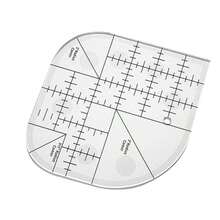 Acrylic Curved Angle Cutter, Patchwork Ruler, Sewing Patchwork Template, DIY Sewing Supplies - Mixed Color - Multicolor - View 6