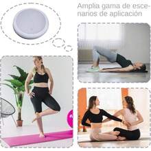 34CM Cojín de Equilibrio Discos de Equilibrio Disco de Equilibrio Estable Inflable Multifuncional para Yoga para Fitness Gris - gris - Ver 7