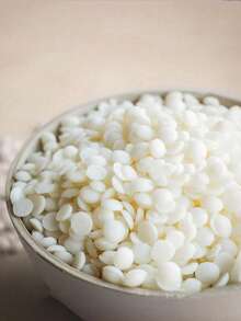 200g/500g/1000g White Beeswax Pellets Aromatherapy Candle Raw Material, Suitable For DIY Handmade Candle Making, Aromatherapy Candle Jar Making, Room Decoration, Birthday/Graduation Gift - White - View 4
