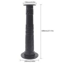 LOYALHEARTDY 69cm/27.17inch Pitcher Pump Base Black Cast IronPitcher Pump Base For Yard Garden - Black - View 2