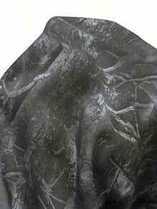 Dry Leaf Camouflage Hoodie,Autumn/Winter,Women's Fall/Winter Going Out Streetwear Couple Same Style/Couple Same Style/Basic/Going Out Knit Camo Fleece Lined Keep Warm Zip Up Green Baggy Long Sleeve Sweatshirt,Nature-Inspired Camouflage Print (Tree/Bark/Leaf Motifs),Oversized Hoodie, Relaxed Fit, Adjustable Drawstring Hood,Kangaroo Pocket, Ribbed Cuffs/Hem,Streetwear Vibe, Outdoor-Inspired Aesthetic,Moody Tones (Charcoal/Light Gray/Earth Brown) - 灰色 - 查看 5