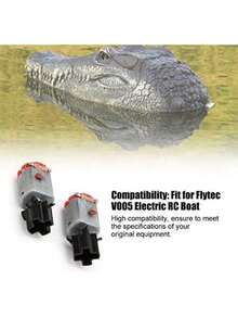 EstiloSUNGOOYUE Accesorios para Barcos RC, Hélice de Barco de Cocodrilo Apto para Flytec V005Versión mejorada