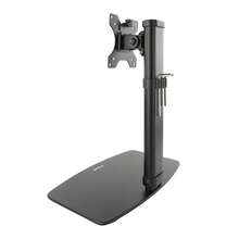 Soporte de Mesa para Pantallas 17"-27" VESA 75x75 y 100x100 Ajuste de Altura Manual 360-540 mm Negro - Negro - Ver 8