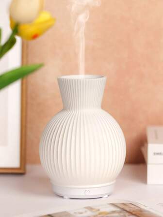 ellestfun 1 st USB 5V 80ml ultraljudsdiffusor för eteriska oljor med harts, lämplig för små rum, aromaterapiluftfuktare och diffusor