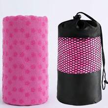 Yoga Mat Set Includes Mesh Bag, Thick Yoga Mat, Fitness Yoga Blanket And Washable Towel Blanket. Thick Design, Machine Washable, Non-Slip, Sweat-Absorbent, Breathable, Quick-Drying, Antibacterial, Odor-Resistant, Super Soft Microfiber, Durable, Lightweight, Easy To Carry And Store, Non-Slip Design, Strong Water Absorption, Easy To Clean. - Multicolor - View 21