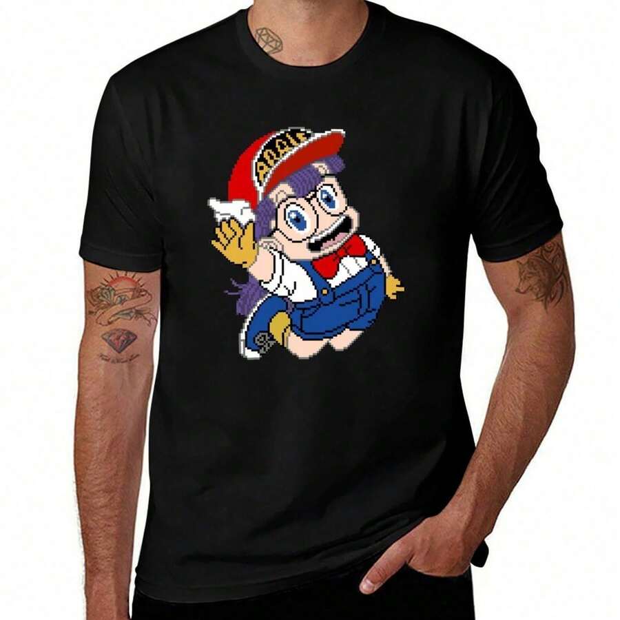 Men T-Shirts - Black - View 1