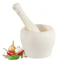 Mortero de Plástico de  Calidad Premium - Blanco - Ver 2