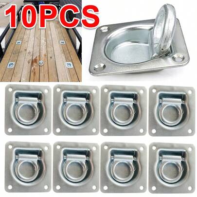 Recessed/Flush Fit Lashing Ring Cargo Tie Down Anchor Truck Trailer Bed