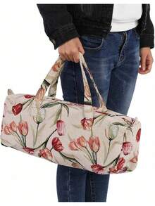 EstiloTendenciaYinhing Bolsa Para Tejer, Tejido Para El Hogar Bolsa Para Tejer Hilado Almacenamiento Organizador De Asas Almacenamiento De Herramientas De Costura(#   2)Calidad PremiumVersióN Mejorada - 1 - Ver 6