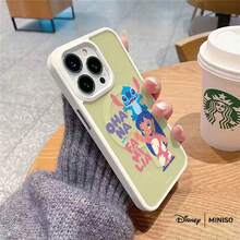 Miniso Disney Stitch & Lilo Phone Case OHANA QUER DIZER FAMILIA Theme Design Warm & Cute Disney Accessory Transparent Magnetic Shockproof Case Suitable For Iphone 17 Pro Max/17 Pro/17 Air/17/16/15/14/13/12/11/X/XS Pro/Pro Max Series Iphone 17 Pro Max Case Iphone 17 Pro Case Iphone 17 Case Stocking Stuffers The Girlfriend The Chosen Early Fall Fashion - 藍色 - 查看 2