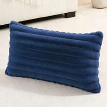 1个/2个纯色枕套（不含枕芯），布艺抱枕套，适用于客厅沙发