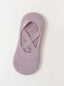 Women's Short Yoga Socks With Silicone Non-Slip Pads, Indoor Pilates Ballet Fitness Floor Socks, Spring/Summer Athletic Ankle Socks