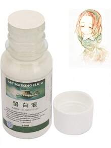 EstiloTendenciaLíQuido Para Cubrir Pigmentos,Enmascarar Arte De Acuarela Para Pintura De Acuarela Y Varios Proyectos De Arte(75ML)Calidad PremiumVersióN Mejorada - 75 ml - Ver 4