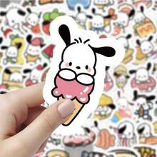 SANRIO 60 miếng dán hình Pochacco - Hình dán hoạt hình dễ thương dùng cho DIY & trang trí, đồ dùng sổ lưu niệm, văn phòng phẩm sổ lưu niệm, hình dán ngộ nghĩnh, hình dán máy tính xách tay, hình dán điện thoại Kindle. - 60 CÁI - Xem 10