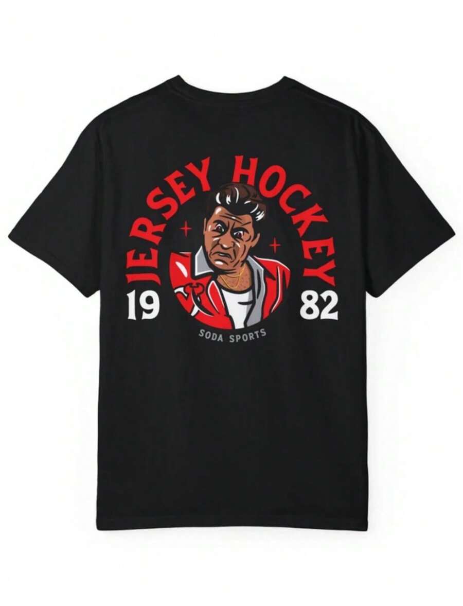 Silvio New Jersey Devils Unisex T-Shirt - màu đen - Xem 1
