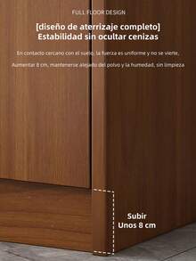 Credenza Bufeter Gabinete De Madera Para Cocina/sala-aparador - Blanco - Ver 9