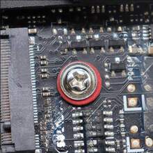 220pcs Red Fiber Washers, Round Quick Grip Red Fiber Flat Washer Set | M3*8*0.8 Size | Red Fiber Washers, Fiber Gaskets, Flat Washers, Sealing Washers | For Computer Case Screws - Multicolor - View 4