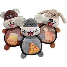Pet Plush Toys - Grey - View 1