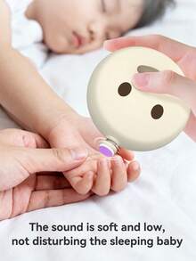 1 Pc Of Gentle Electric Nail Trimmer, Child- Automatic Nail Clipper, 5 Replaceable Grinding Heads, Convenient And Hand And Toe Nail Care, Integrated Storage, (Insert 7# Battery For Use, Batteries Not Included)