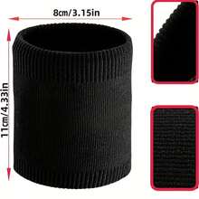 Professional Dance Leg Warmers, Instantly Turn Sports Shoes Into Rotation Dance Shoes, Protect Joints For Hip Hop, Latin, Street Dance Practice, Black & Grey - Black - View 4