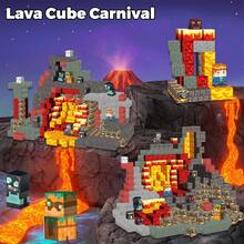 Magnetic Blocks - Lava Ember STEM Magnetic Building Blocks For Kids Ages 3+ 80/150/200 PCS Creative 3D Construction Set, Educational Birthday/Back-To-School Gift For Boys & Girls - Multicolor - View 5
