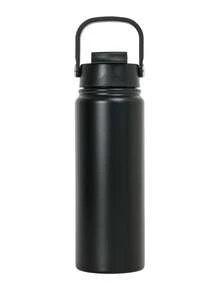 Double Walled Stainless Steel Vacuum Insulated Sports Water Bottle With Portable Stainless Lid, Wide Mouth - Multicolor - Ver 1