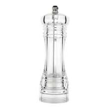 Molino de pimienta acrílico, aspereza ajustable, mecanismo de molienda de cerámica y que se puede utilizar para pimiento, comino y sal marina RXA4 - 4 pulgadas - Ver 10