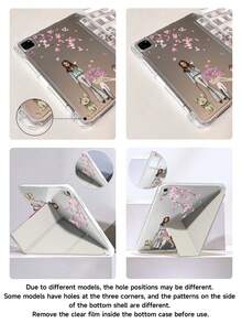 这款以埃菲尔铁塔下的女孩为图案的平板电脑保护套,兼容 iPad Air 11 英寸 M3 2025 / M2 2024、iPad Air 第五代 2022、iPad (A16) 11 英寸第十一代 2025,也兼容三星 Galaxy Tab 和 Kindle Paperwhite 第十二代 2024。透明背壳,时尚图案保护套,具备自动休眠和唤醒功能,气囊保护,适合作为礼物和办公用品。 - 彩色 - 查看 6