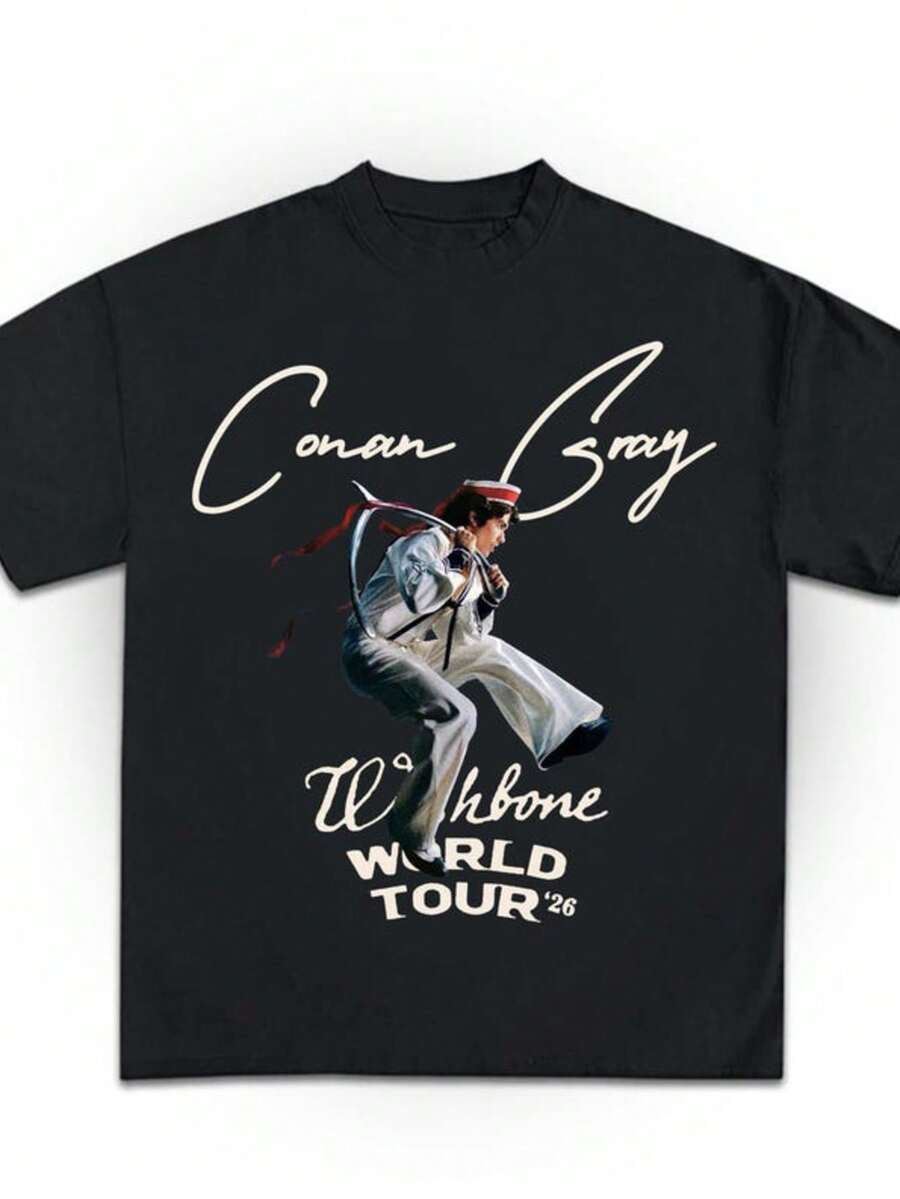ConanGray Wishbone World Tour Tee - màu đen - Xem 1