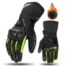 1 Pair Motorcycle Gloves Winter Hand Warmers Protective Glove Full Finger Waterproof Motorbike Gloves Touch Screen Moto Riding Gloves Outdoor Skiing Skate Keep Warm Motocross Motorcycle Accessories Riding Essentials For Women Men Rider Gifts - WN-01 - View 29