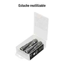 Truper Expert PUDE-9008 Estuche con 5 dados magneticos de 8 mm largo 2-1/2 resistentes al desgasteChildlike fun, a must-have gift for children - como en la foto - Ver 6