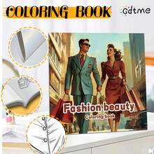 浪漫写实涂色书，温馨可爱，放松身心，适合成人，返校礼物，文具，情侣礼物，复活节礼物，7.9 x 7.9 英寸 - 彩色 - 查看 16