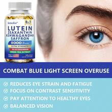 Lutein And Zeaxanthin Capsules - Supports Eye Health And Good Vision, And Protects Against Blue Light - 120 Softgels - 1 chai - Xem 3