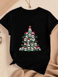 Women T-Shirts - Black - View 1