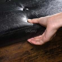 Zapatero Acolchado con Estante de Malla,  Banco Zapatero, Dormitorio, Marco Metálico, Fácil Montaje, Ahorra Espacio, Industrial, Imitación de Cuero, Marrón Rústico y Negro MLBS75X