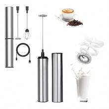 TendenciaLicuadora De Espuma De Leche Eléctrica De Acero InoxidableCalidad premium - Plateado - Ver 7