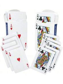 EstiloMagic Makers One Way Forcing Blue - Juego De Cubiertas Traseras Para Bicicleta, Reina De Palos Y As De Corazones, 2 Cubiertas IncluidasVersióN Mejorada - 1 - Ver 1