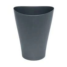 Rubbermaid Spa Works - cubeta de basura para hogar baño oficina pequeño plástico de 2.25 galones color azul plomizo hogar cocina cochera departamento oficina - Azul - Ver 1