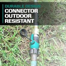 2wayz Garden Hose Shut Off Valve. Stop Running Around Your Lawn! No Leak Experience - Tight Seal Ball Valve Hose Fitting. Quick Connect Shutoff Coupling With Smooth Long Knobs 4cm! + FULLY GUARANTEED - como en la foto - Ver 5