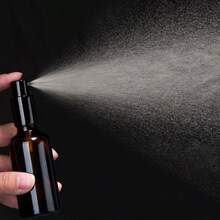 Yizhao Ambar Pulverizador Cristal 30ml Glass Spray Bottles con [Atomizador] para Aceites Esenciales Mezclas de Aromaterapia Perfumes Masajes Líquidos Químicos Farmacéutico 6Pcs - mbar - Ver 3