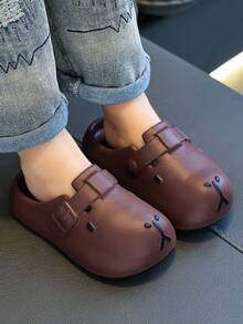 Spring/Summer New Kids Breathable Sandals, Boys/Girls Toddler/Little/Big Kids Soft Bottom Casual Slip-On Slippers For Indoor/Outdoor Wear - Brown - View 3