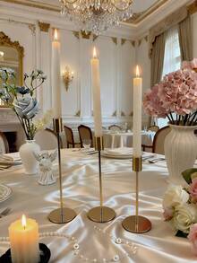 长茎大豆蜡香薰蜡烛套装，采用大豆蜡制成，散发淡淡清香，现代美学装饰条纹状蜡烛，可爱家居装饰大豆蜡香薰蜡烛，情人节家居装饰蜡烛，斋月蜡烛套装，派对蜡烛中心装饰，圣诞节细长蜡烛，适合赠送女性、闺蜜、作为冬季礼物