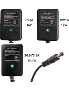 EstiloTendenciaCargador Universal De Coche De 6 V Para Flybar, Kidzone, Cargador De BateríA De 6 V Para Montar En El Coche, Productos De La Mejor OpcióN SUV Con Accesorios (6 V, 1 A)Calidad PremiumVersióN Mejorada - 1 - Ver 6