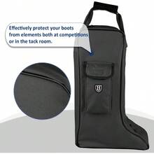 Boot Bag To Protect Riding Boots For Shows, Competition, Travel, Durable - Beige - View 4