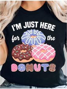 Women T-Shirts - Black - View 1